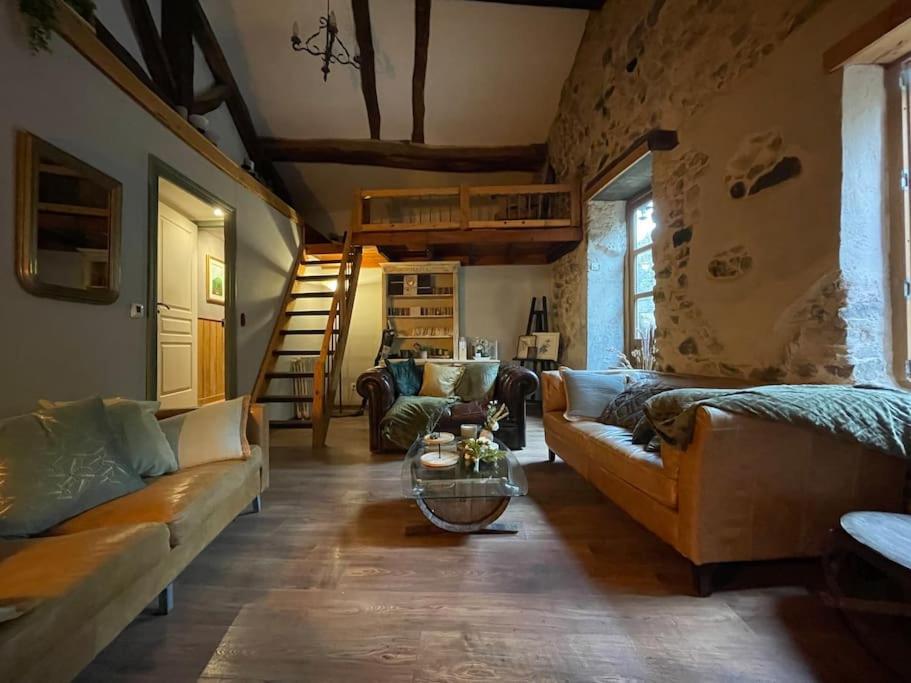 Saint-Didier-sur-Beaujeu Maison Vigneron - Maison Et Studio מראה חיצוני תמונה