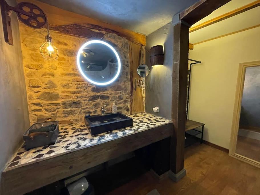 Saint-Didier-sur-Beaujeu Maison Vigneron - Maison Et Studio מראה חיצוני תמונה